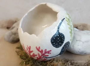 petite poterie "océan"